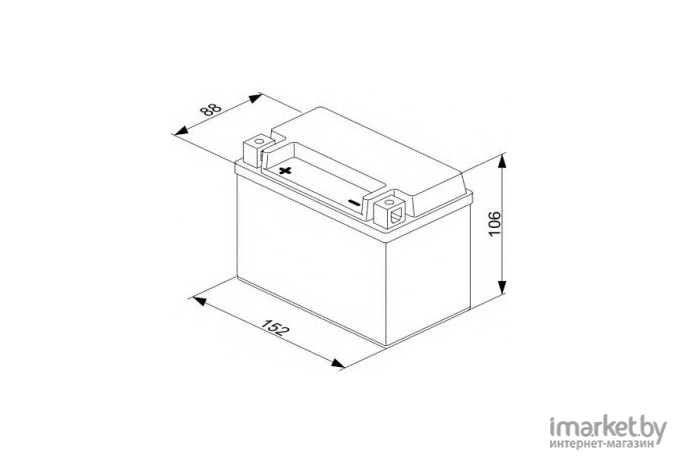 Мотоаккумулятор Bosch M6 YTX9-4/YTX9-BS 508012008 (0092M60100)