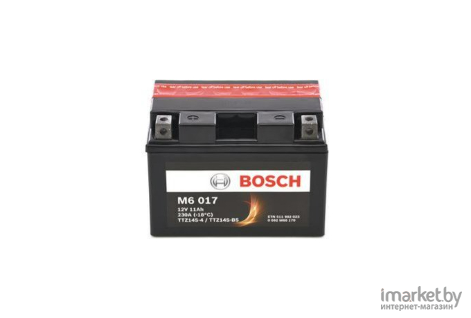 Мотоаккумулятор Bosch YTZ14S-4/YTZ14S-BS 511902023 (0092M60170)