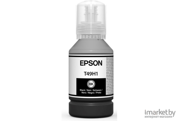 Картридж Epson T49H1 контейнер черный (C13T49H100)