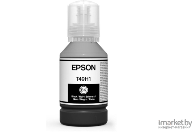 Картридж Epson T49H1 контейнер черный (C13T49H100)