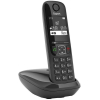 Радиотелефон DECT Gigaset AS690 DUO RUS черный (L36852-H2816-S301)