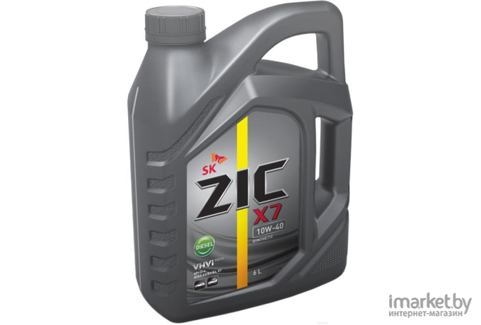 Моторное масло ZIC X7 Diesel 10W40 6л (172607)