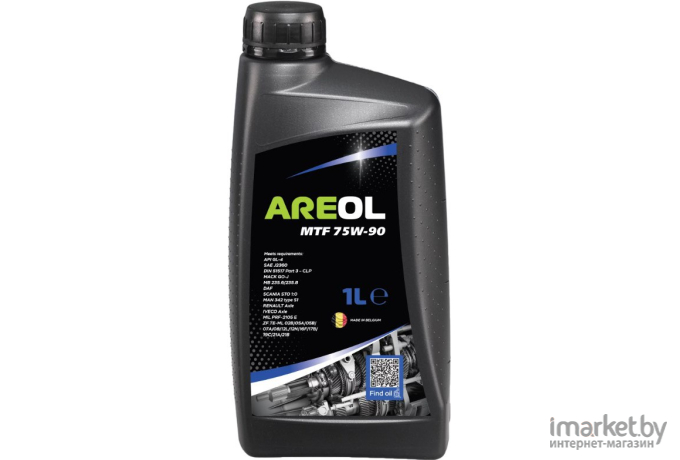 Трансмиссионное масло Areol 75W90 1л (75W90AR085)