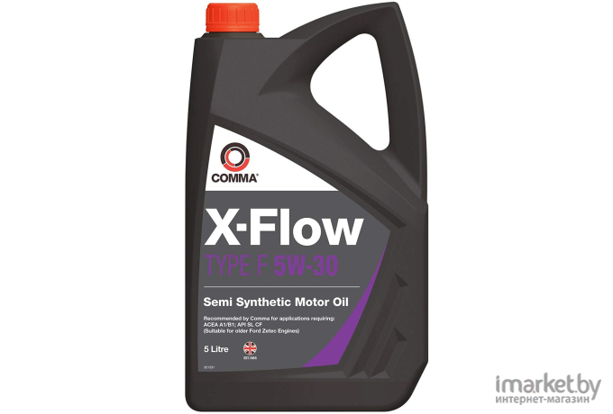 Моторное масло Comma X-FLOW TYPE F 5W30 5л (XFF5L)