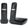 Радиотелефон DECT Gigaset AS690A Duo RUS черный (L36852-H2836-S301)