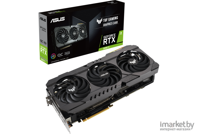 Видеокарта ASUS TUF Gaming GeForce RTX 3090 Ti OC Edition 24GB GDDR6X (90YV0HC1-M0NA00)