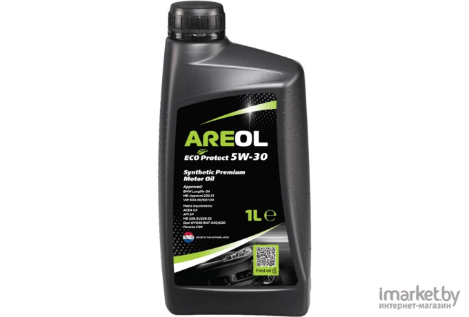 Моторное масло Areol Eco Protect ECS 5W30 1л (5W30AR126)