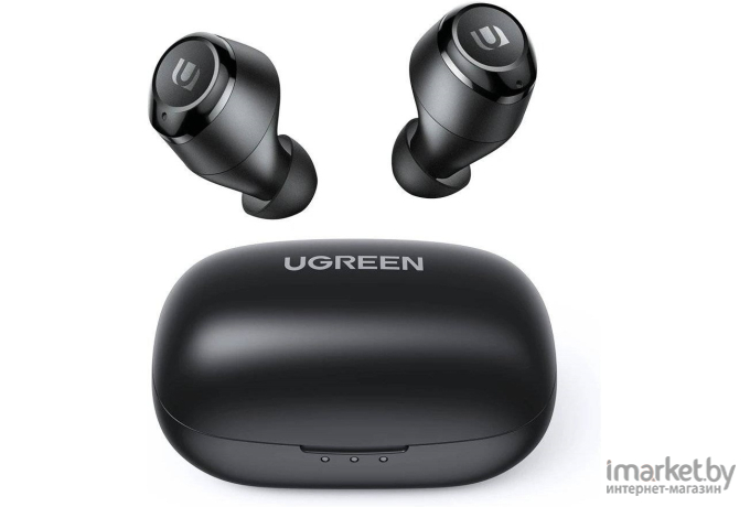 Bluetooth наушники UGREEN WS100 HiTune True Wireless Stereo Earbuds Black (80606)