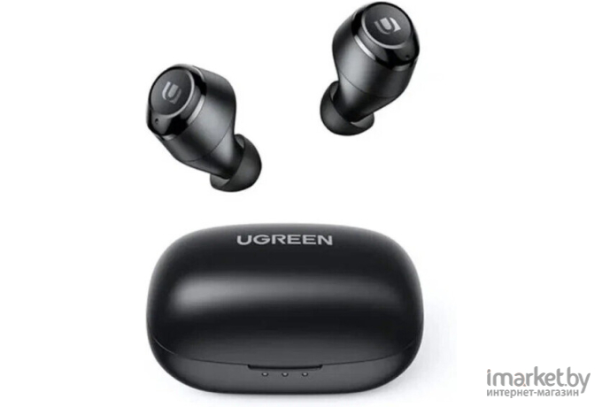 Bluetooth наушники UGREEN WS100 HiTune True Wireless Stereo Earbuds Black (80606)