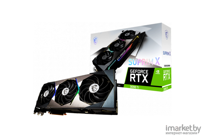 Видеокарта MSI GeForce RTX 3090 Ti Suprim X 24G
