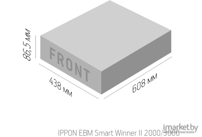 Аккумулятор для ИБП Ippon Smart Winner II 2000/3000 (1192973)