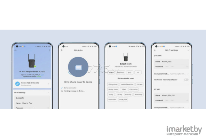 Усилитель Wi-Fi Xiaomi Mi Wi-Fi Range Extender AC1200 (международная версия)