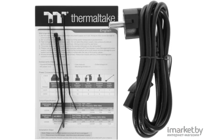 Блок питания Thermaltake Toughpower GF1 1000W TT Premium Edition (PS-TPD-1000FNFAGE-1)