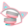 Наушники с микрофоном Edifier G5BT Cat розовый/серый