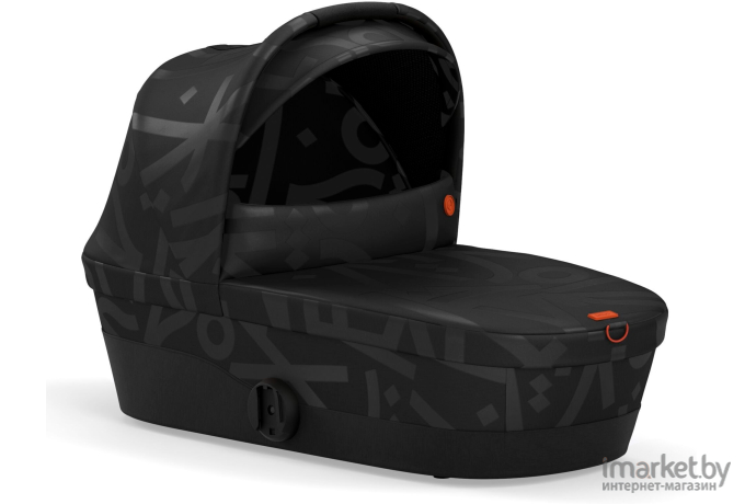 Люлька-модуль Cybex Melio Cot Street real black