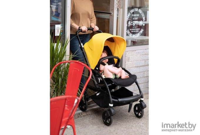 Прогулочная коляска Bugaboo Bee 6 alu/grey