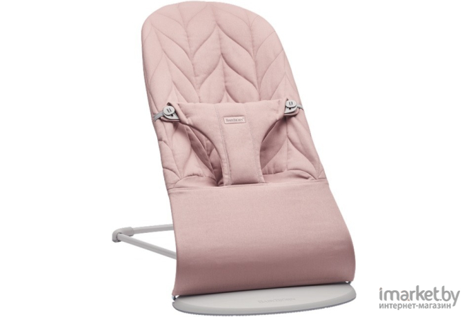 Шезлонг BabyBjorn Bliss Cotton dusty pink (0061.22)