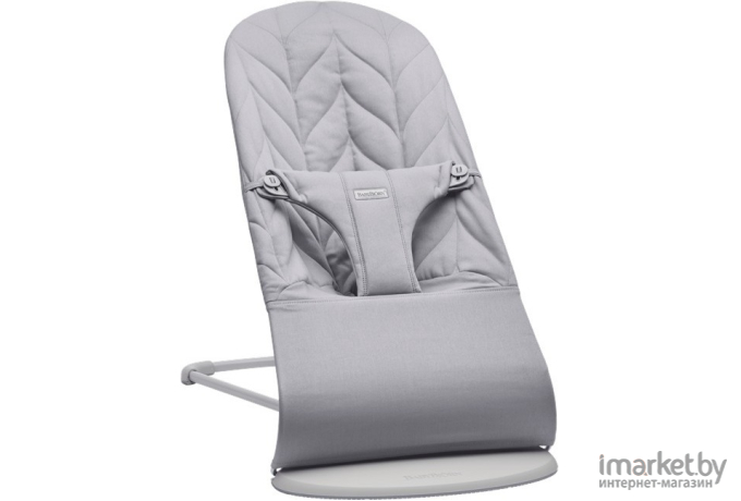 Шезлонг BabyBjorn Bliss Cotton light grey (0061.24)