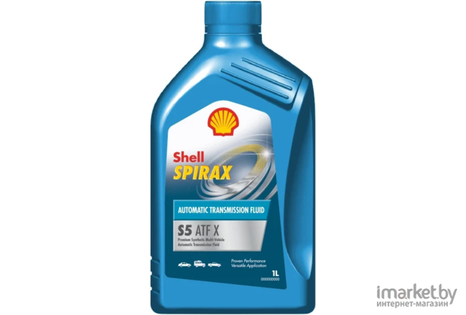 Трансмиссионное масло Shell SPIRAX S5 ATF X 1л (550056389)