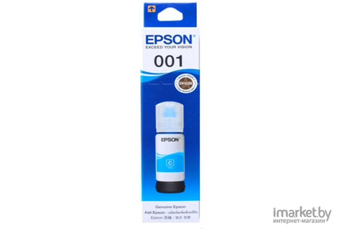 Чернила Epson 001 EcoTank контейнер голубой (C13T03Y200)