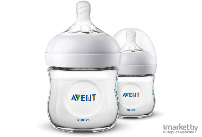 Набор бутылочек для кормления Philips Avent Natural SCF030/27 (125 мл)