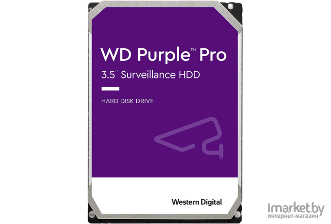 Жесткий диск WD Purple Pro Surveillance 10TB (WD101PURA-64B5KY0)