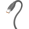 Кабель Baseus Jelly Liquid Silica Gel USB to Type-C 100W 1.2m (CAGD010001) Black