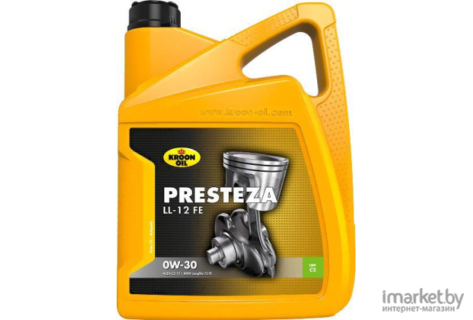 Моторное масло Kroon-Oil Presteza LL-12 FE 0W30 5л (32524)