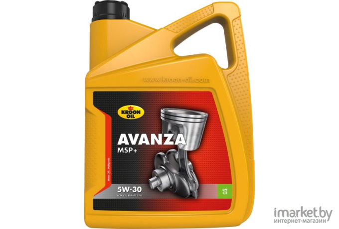 Моторное масло Kroon-Oil Avanza MSP+ 5W30 5л (36704)
