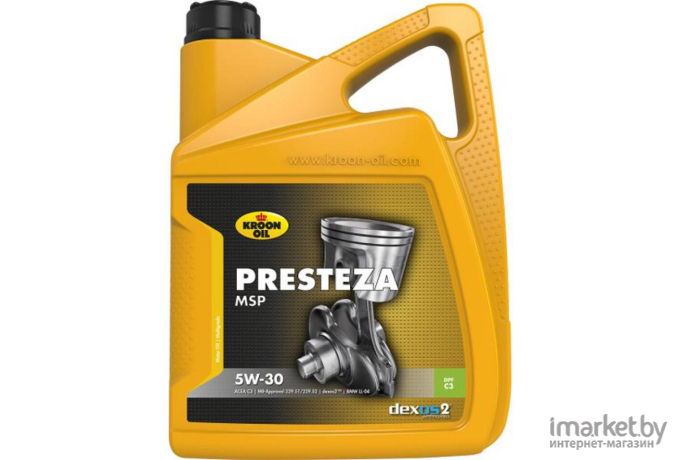 Моторное масло Kroon-Oil Presteza MSP 5W30 5л (33229)