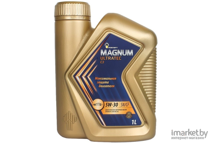 Моторное масло Роснефть Magnum Ultratec C3 5W30 1л (40814132)