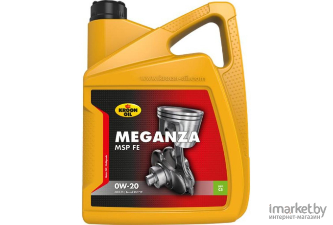 Моторное масло Kroon-Oil Meganza MSP FE 0W20 5л (36787)