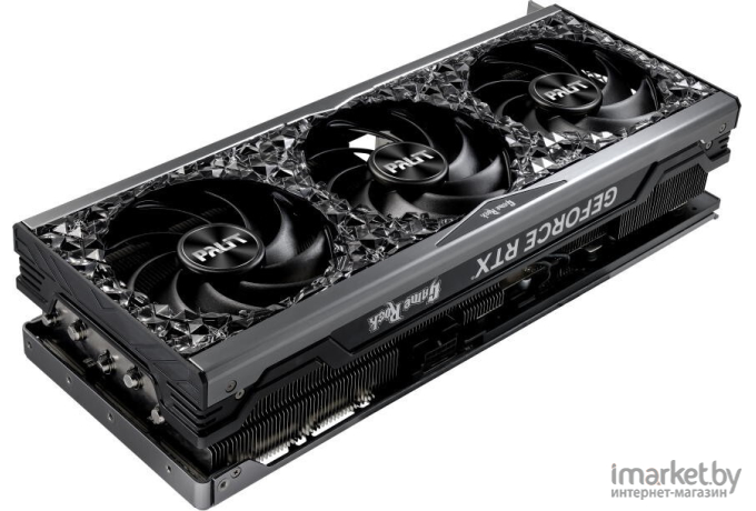 Видеокарта Palit GeForce RTX 4080 GameRock OmniBlack 16GB (NED4080019T2-1030Q)