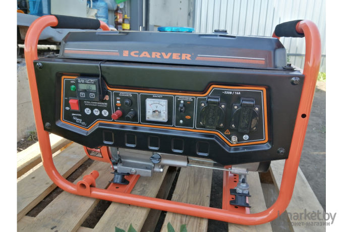 Бензиновый генератор Carver PPG-3900 (01.020.00007)