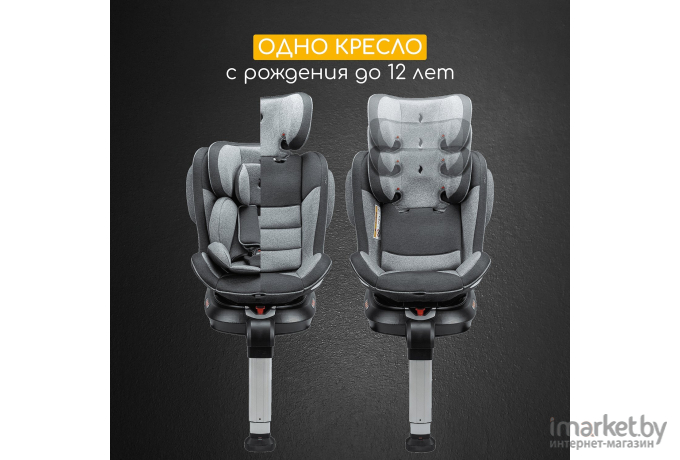 Детское автокресло Osann Eno360 SL Universe Grey (RU108-249-252)