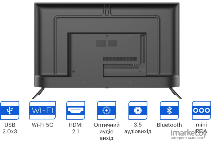 Телевизор Kivi 43U740NB