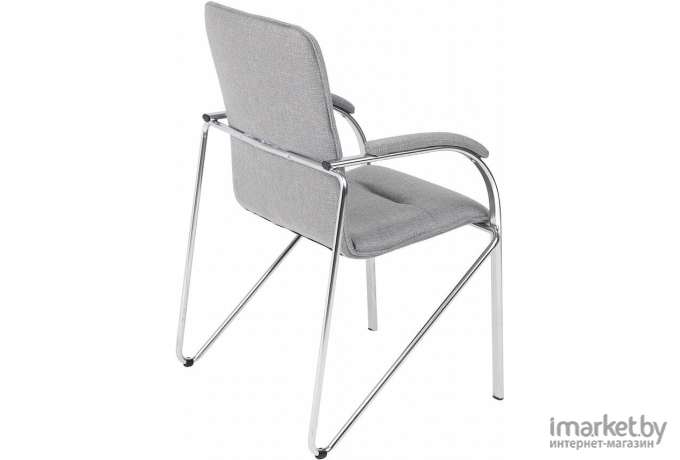 Офисный стул Фабрикант Самба M ткань Крафт 16 светло-серый
