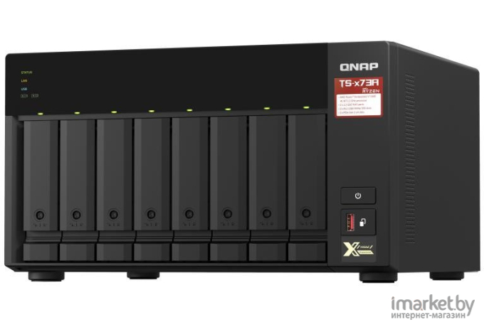 Сетевое хранилище NAS QNAP TS-873A-8G