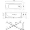 Ванна гидромассажная Triton Прага 170 NEW 170х70 Стандарт (Щ000001541)