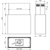 Вытяжка Falmec DESIGN+ LAGUNA ISOLA 60 INOX PANNELLABILE (CLDI6075.E1P2#ZZZI491F)