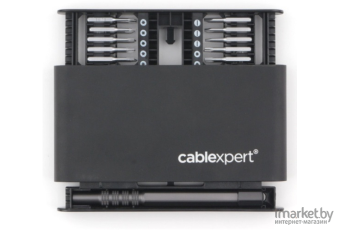 Набор отвертка с битами Cablexpert TK-SD-09R