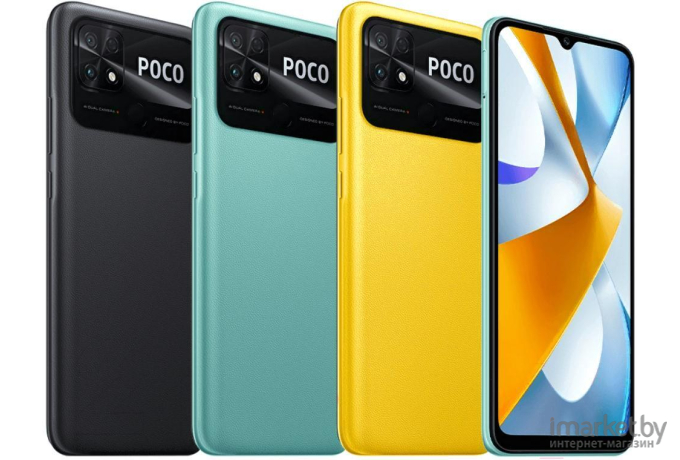 Смартфон Poco C40 4GB/64GB Coral Green EU (220333QPG)