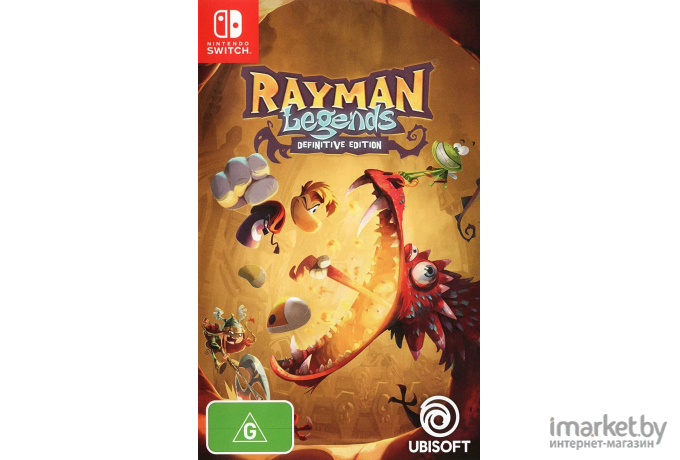 Игра для Nintendo Rayman Legends: Definitive Edition RU version