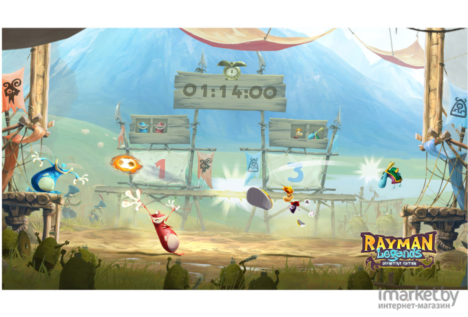 Игра для Nintendo Rayman Legends: Definitive Edition RU version