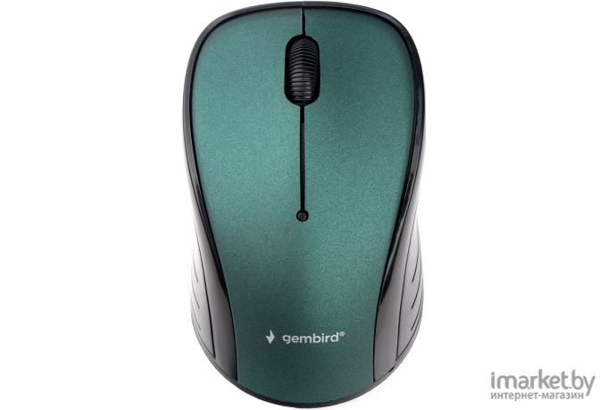 Мышь Gembird MUSW-285 (черный/зеленый)