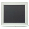 Зеркало Континент гримерное настольное 11 ламп 800х700 черный (ЗГП43)