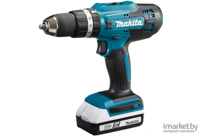 Аккумуляторная дрель-шуруповерт Makita HP488DWE кейс