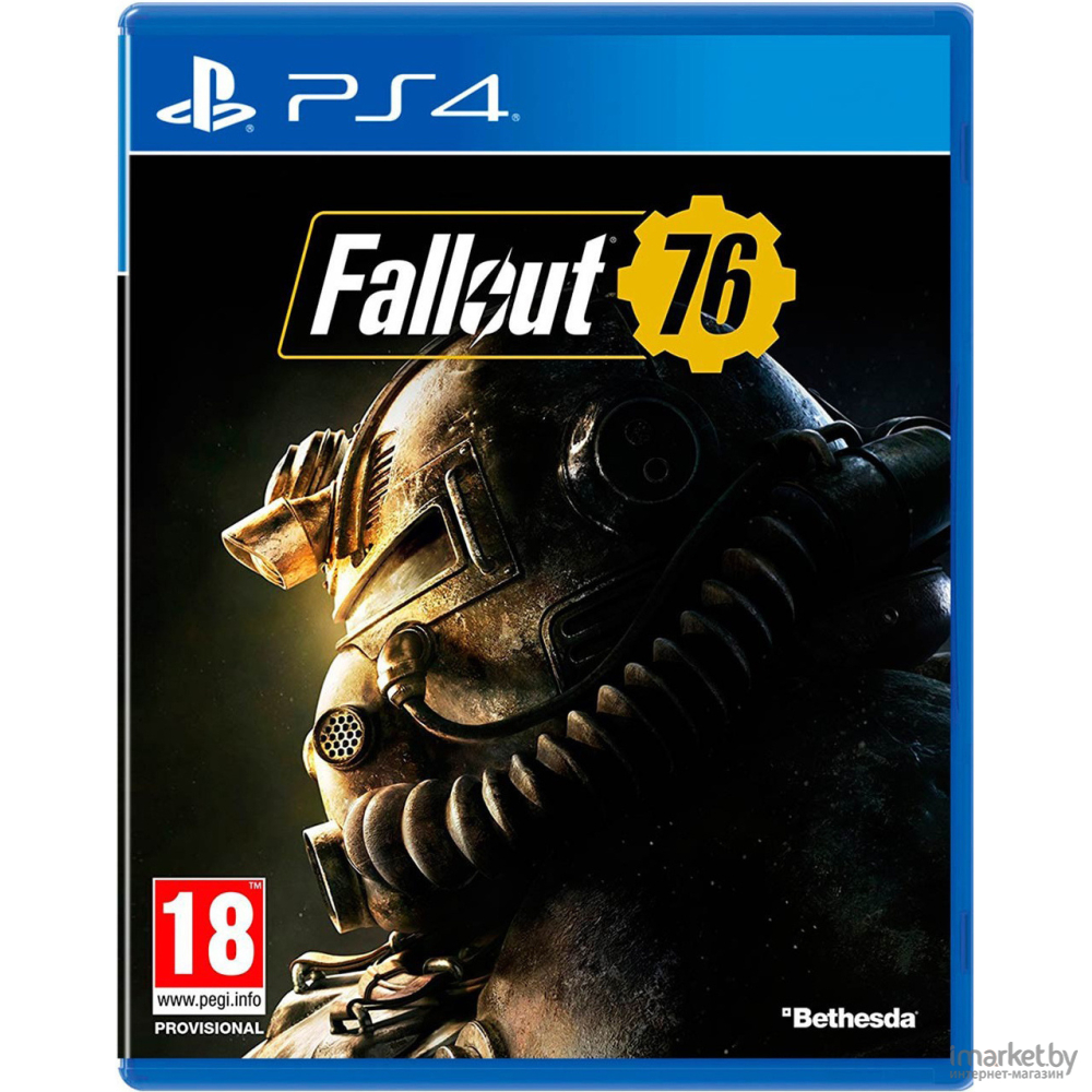 Игра для приставки Playstation PS4 Fallout 76 (5055856420750) купить в  Минске с ценами в рассрочку