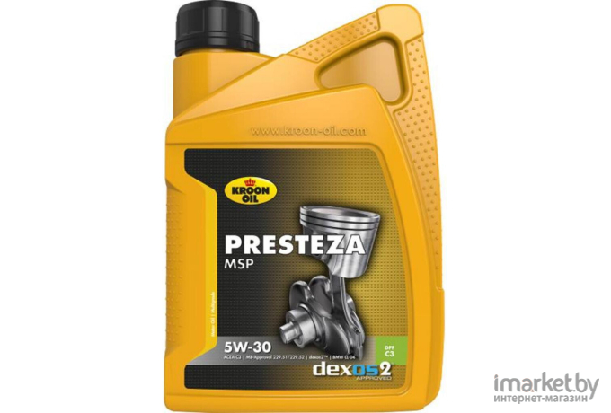 Моторное масло Kroon-Oil Presteza MSP 5W30 1л (33228)