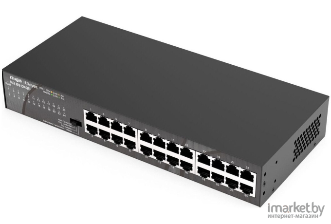 Коммутатор неуправляемый Reyee RG-ES124GD 24-Port 10/100/1000 Mbps